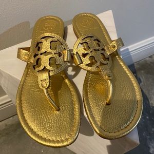 Tory Burch Gold Sandals